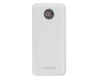CANYON PB-2002 LED 20000 mAh PD 20W QC 3.0 Biały CNE-CPB2002W - 1261516 - zdjęcie 1